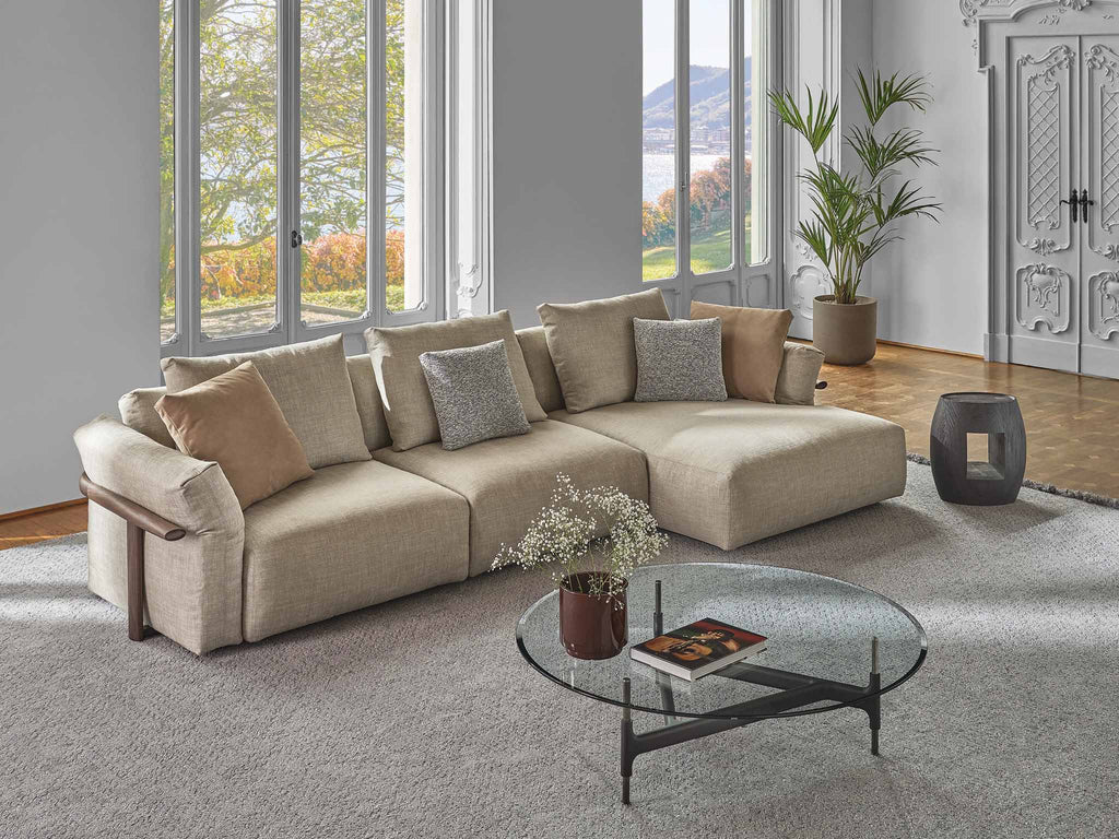 RONNY sectional sofa design by Gabriele & Oscar Buratti