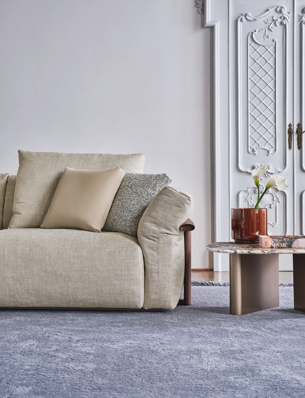 RONNY sectional sofa design by Gabriele & Oscar Buratti