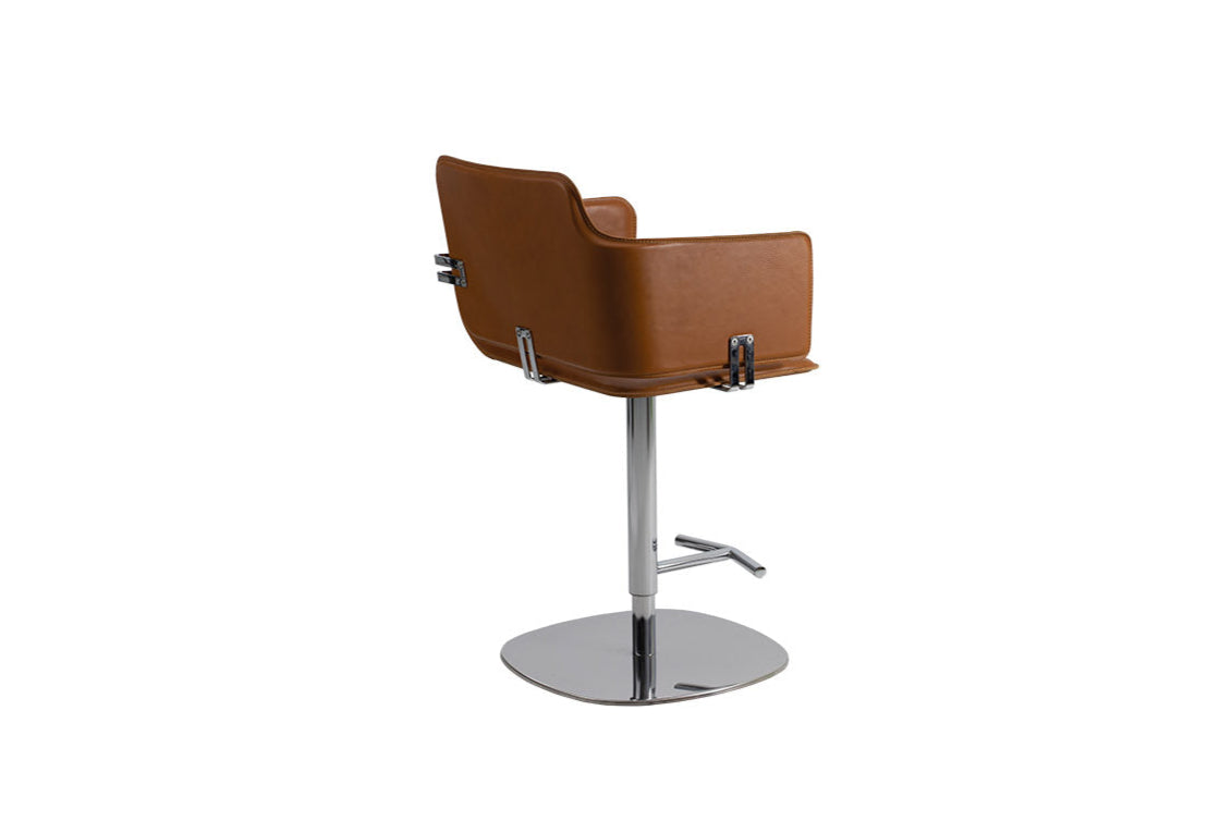 Arka Leather Barstool
