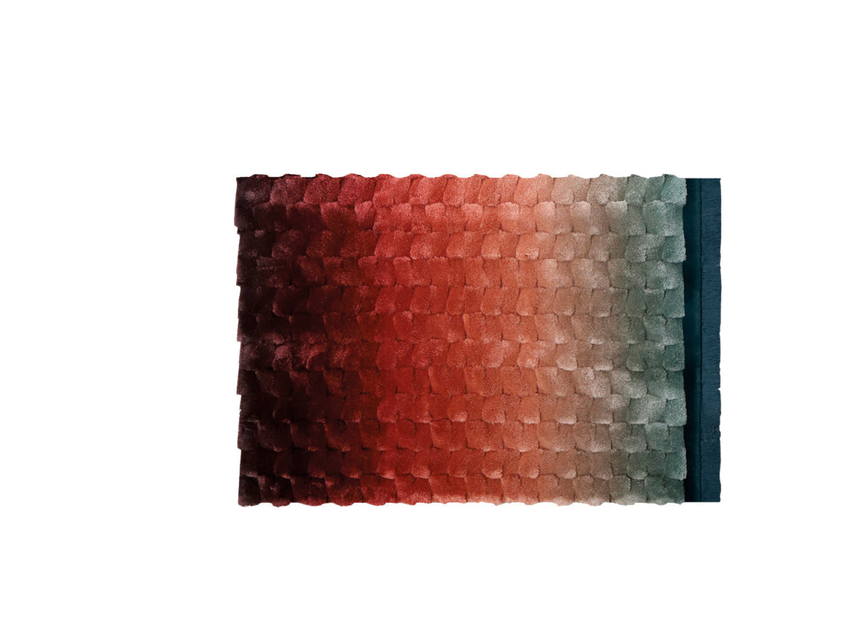 Rocktail 3-D Hand-Tufted Rug