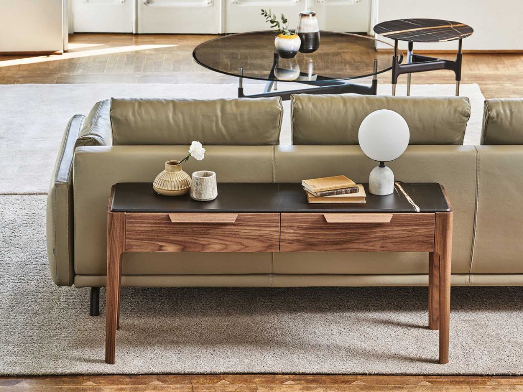 Ziggy 9 W132 Drawers Low Console